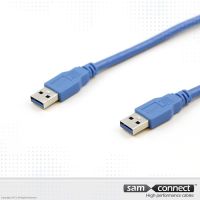 USB A zu USB A 3.0 Kabel, 5 m, m/m