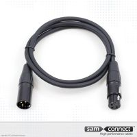 XLR Kabel Pro Serie, 5m, m/f